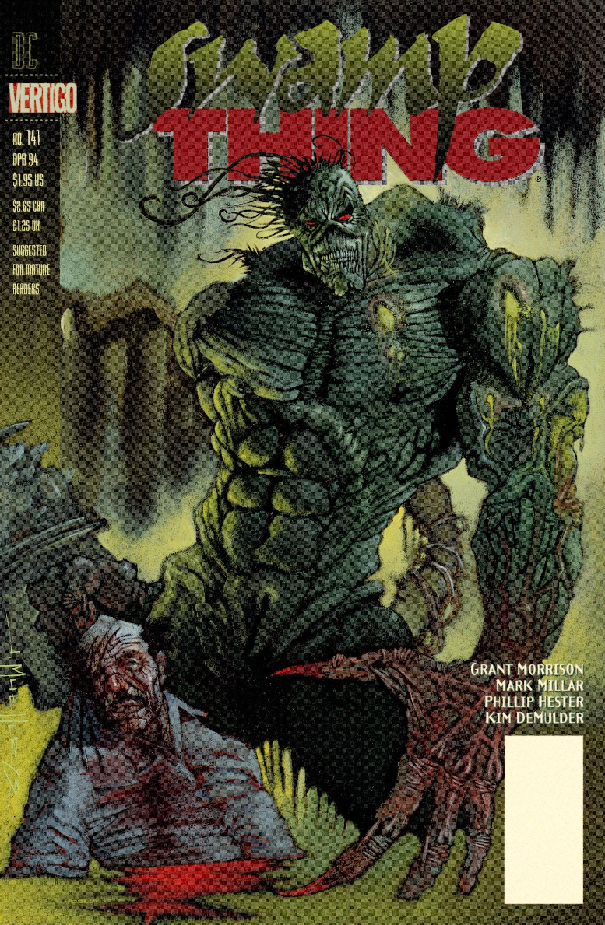 Swamp Thing #141 (DC, 1994 — Cover A) cover